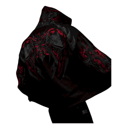 Berserker Oversized Zip up Hoodie NIGHTMARE