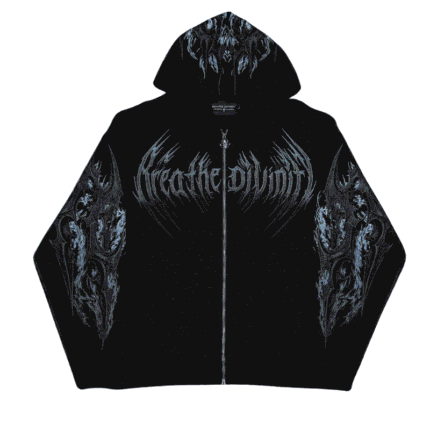 Berserker Oversized Zip up Hoodie [PULSE]