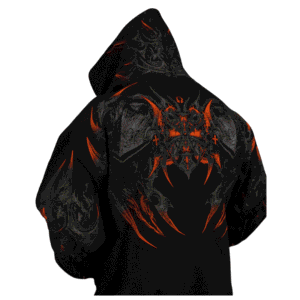Berserker Oversized Zip up Hoodie SCORCH.png