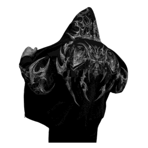 Berserker Oversized Zip up Hoodie VOID BLACK g.png