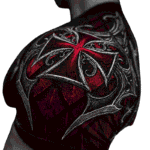 Breathe Divinity Armored Short Sleeve Compression BLOOD METAL fd.png