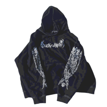 Breathe Divinity Cropped Hoodie Jacket