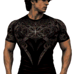 Breathedivinity Void Tech™ Armored Short Sleeve Compression VOID BLACK.png