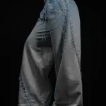 Breathedivnity Womens Faerie Banana Shaped Uncuffed Sweatpants EVERMORE BLUE.webp