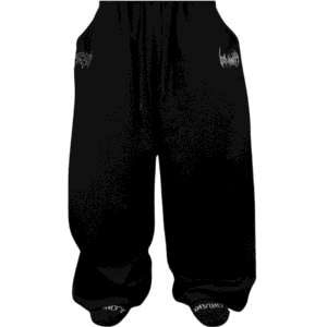 Essential Embroidery 937 Banana shape sweatpants VOID BLACK.png