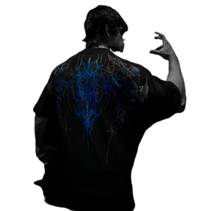 Forgotten Soul Oversized T Shirt [MOONLIGHT BLUE]