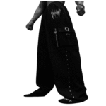 Metallic Tactical Uncuffed Cargos DARKNESS.png