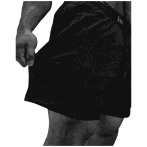 Skeletal Embroidered Bodybuilding Mesh Shorts DARKNESS f.png