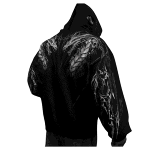 Tarnished Leviathan Oversized Zip up Hoodie DARKNESS.png