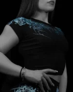 Womens Soul Thorn Cropped Baby Tee FROST.webp