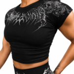Womens Soul Thorn Cropped Baby Tee VOID BLACK.png