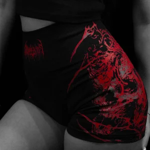 Womens Void Tech™ Soul Thorn Seamless Shorts NIGHTMARE.webp