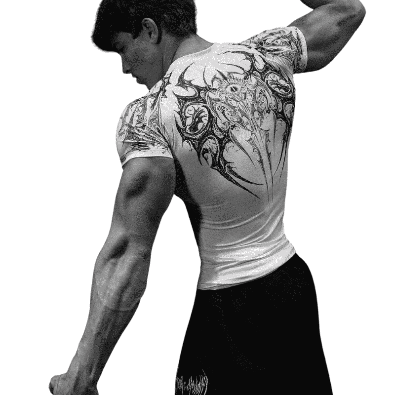 breathedivinity void tech parasite short sleeve compression divine white.png breathedivinity void tech parasite short sleeve compression divine white.png